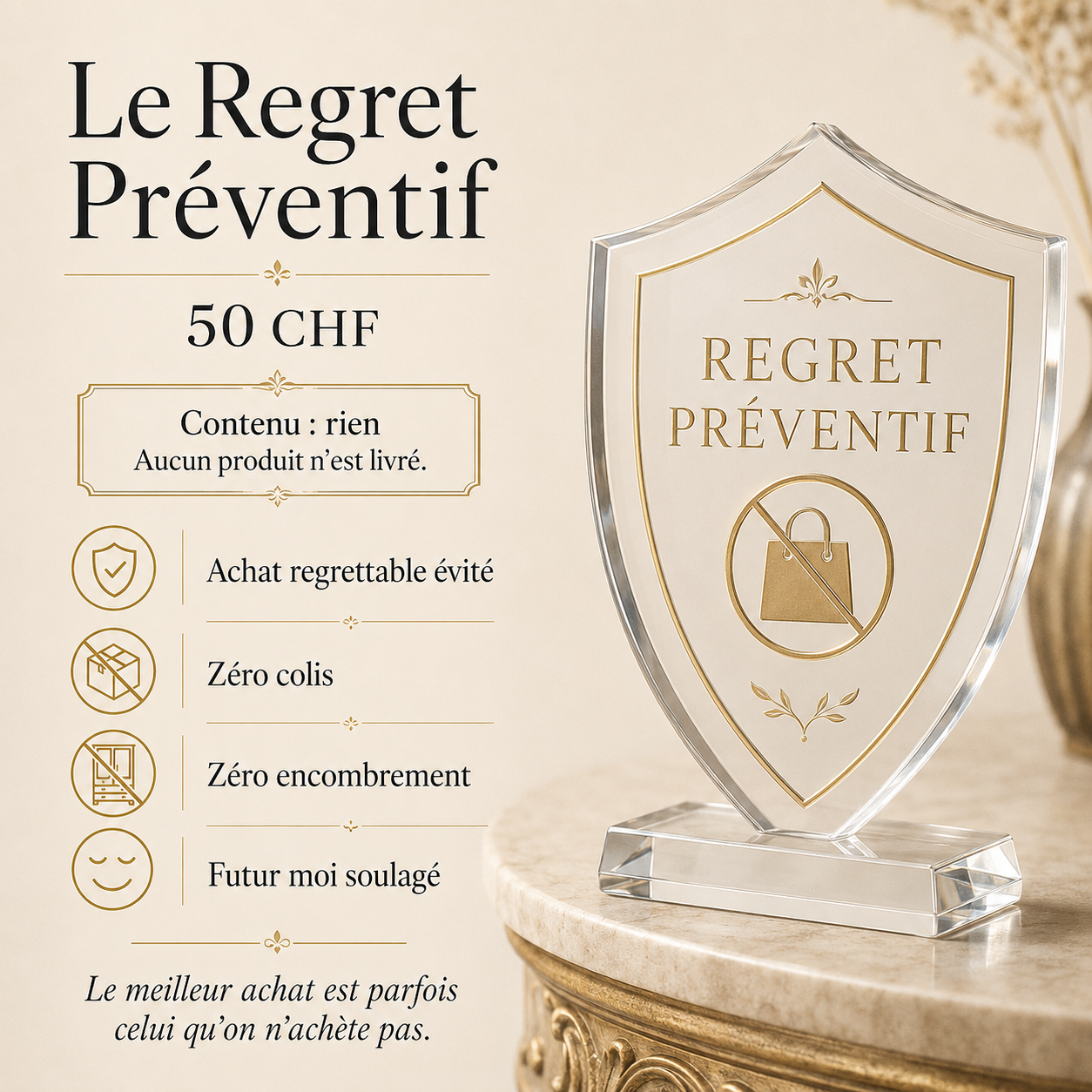 Le Regret préventif